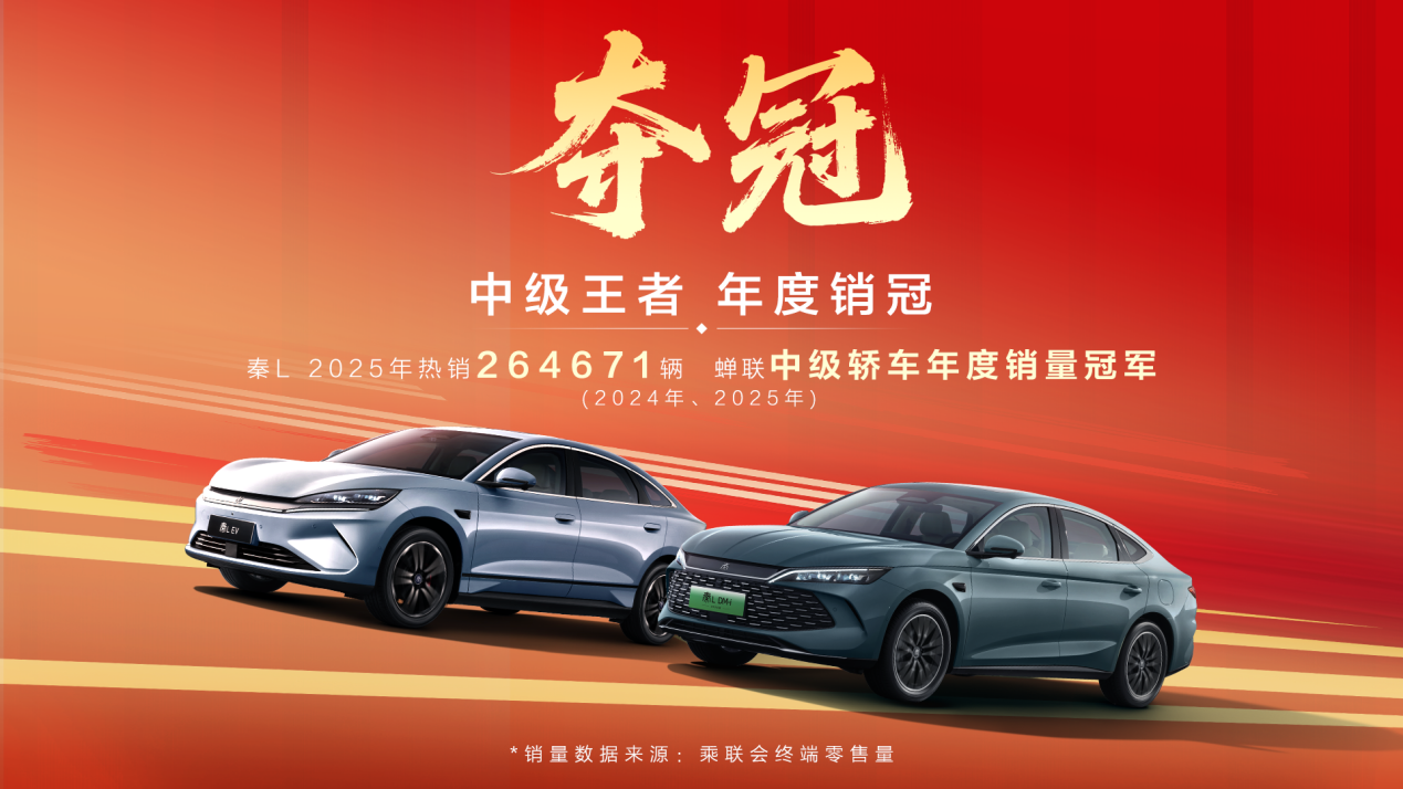 说实话最近看到秦家族的销量数据我是真服了