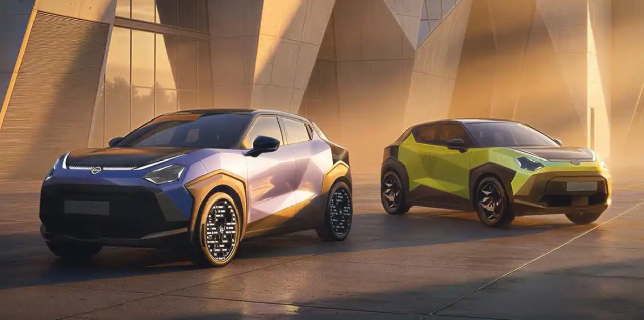 全新日产JUKE EV官图，风格大变，2027年海外上市