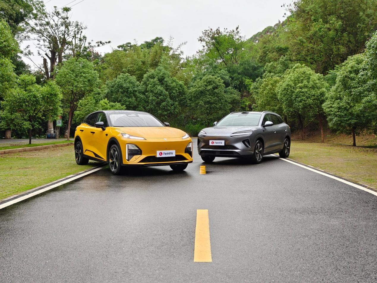 全新深蓝S07华为乾崑激光版对比海狮06 EV，买它更值