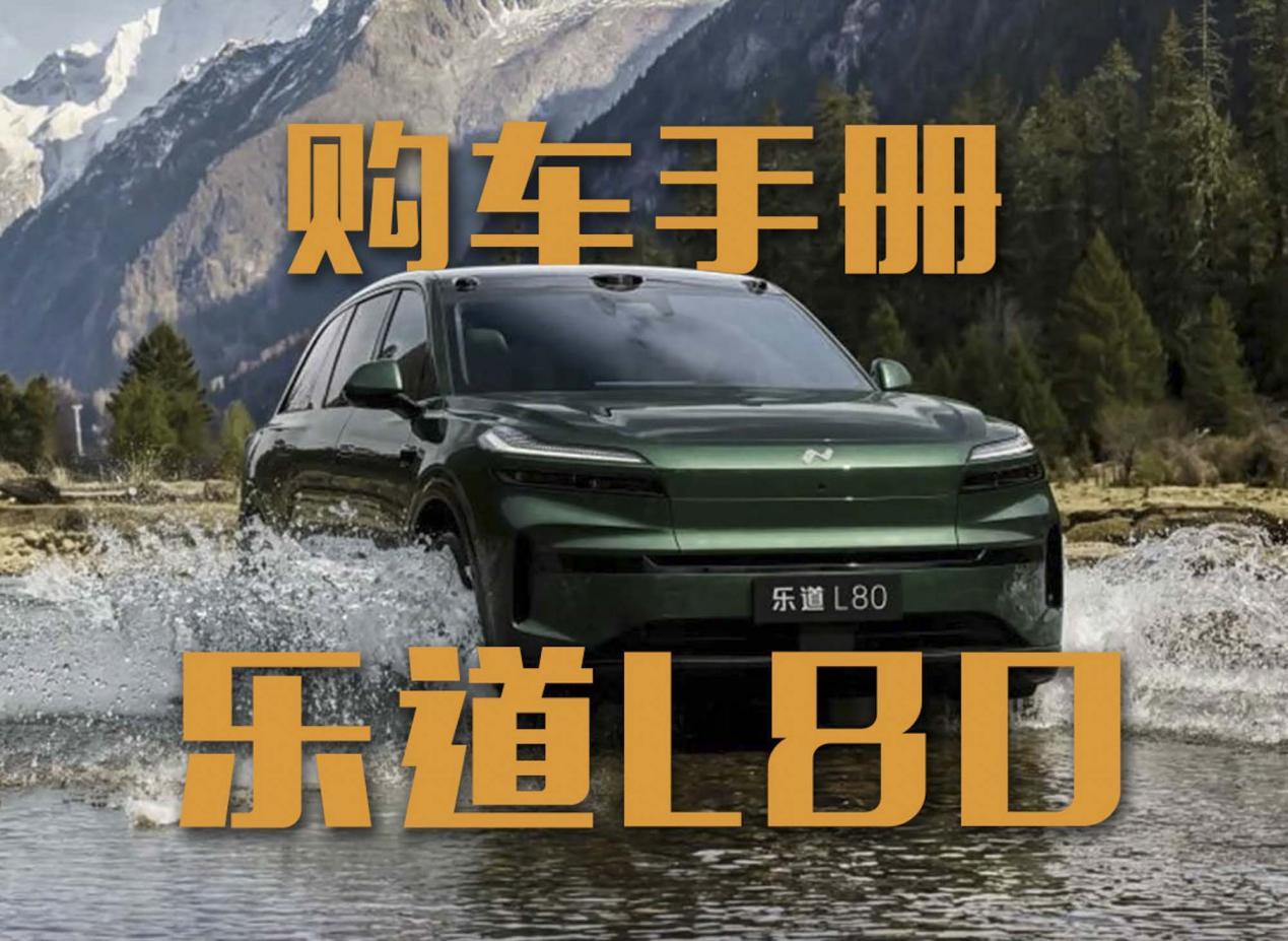 乐道L80购车手册！直接选低配？