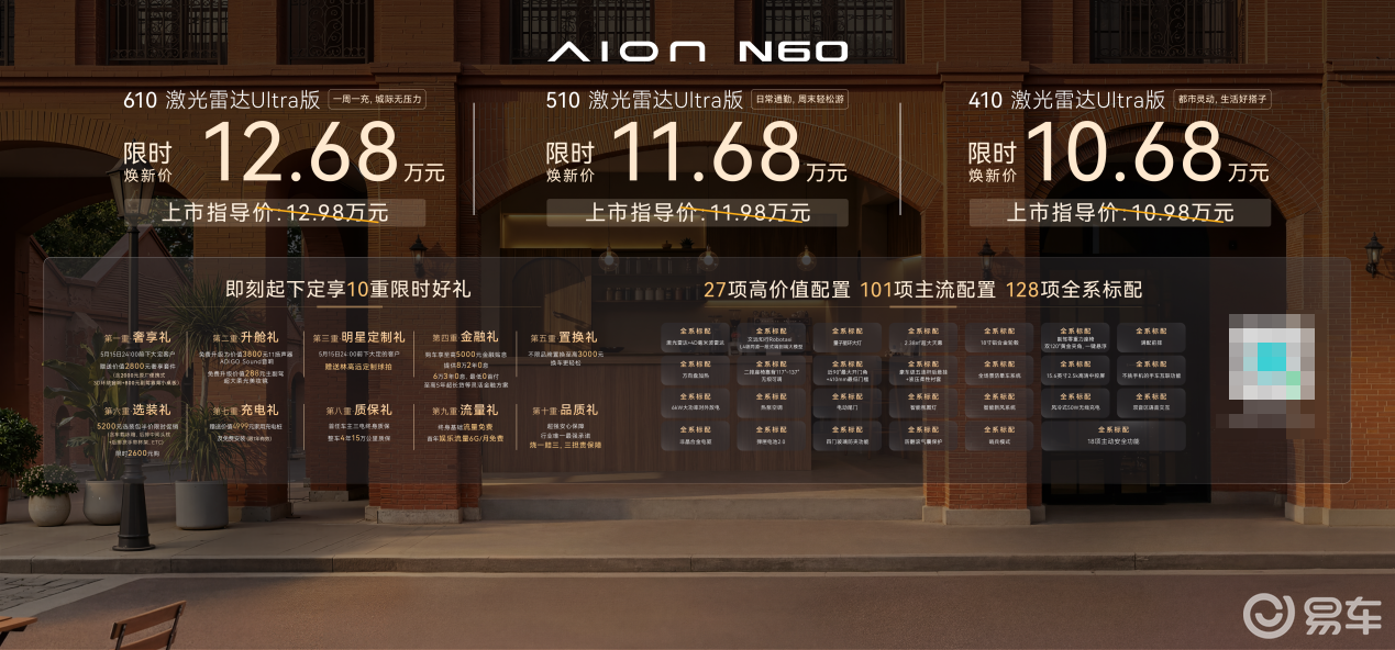 10.68万起售的埃安N60能否复刻AION Y爆款荣光