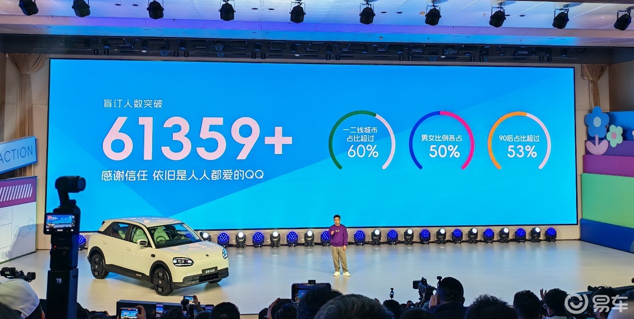 以纯电方式回归，奇瑞新QQ3想成为年轻人的生活方式