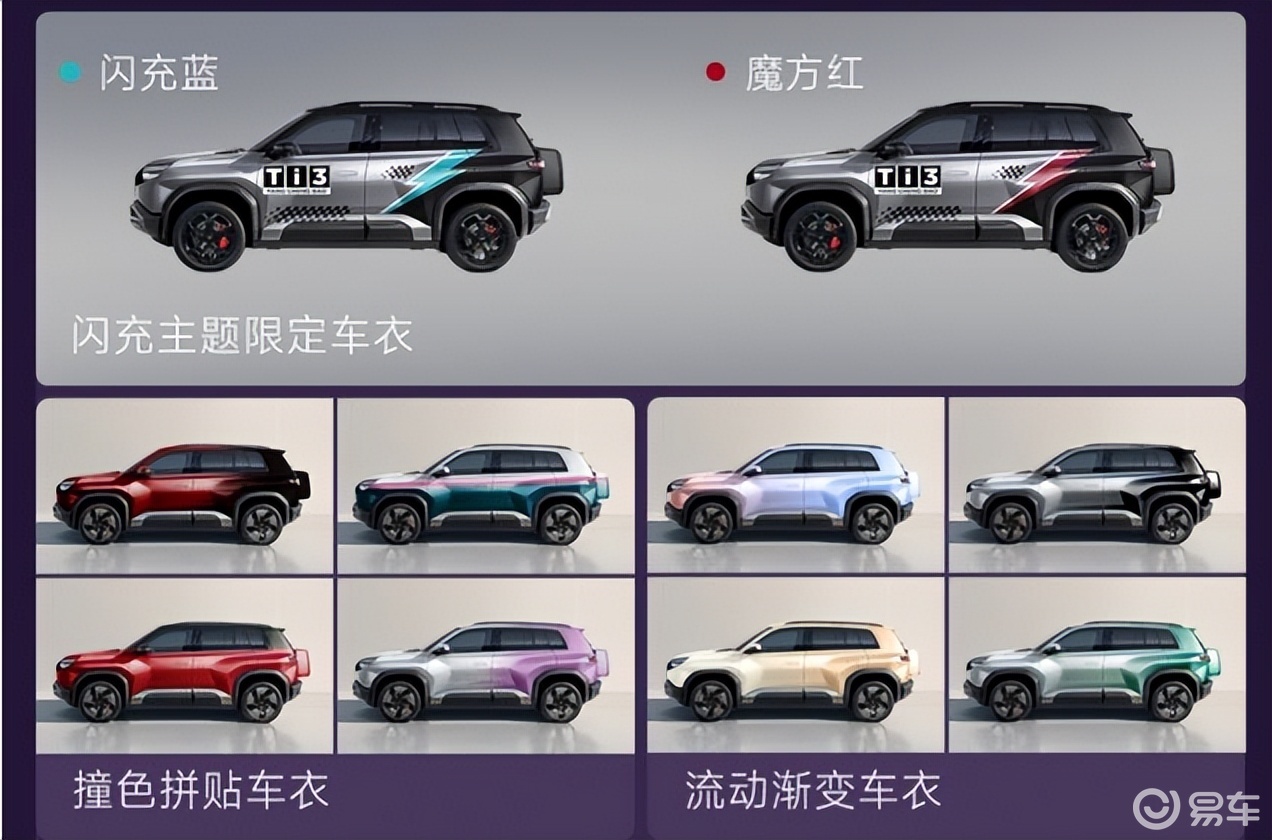 方程豹钛3闪充版上市 革新A级纯电方盒子市场