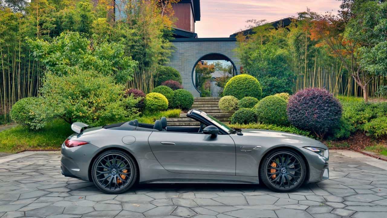 奔驰sl级 amg尾翼-涡轮-易车