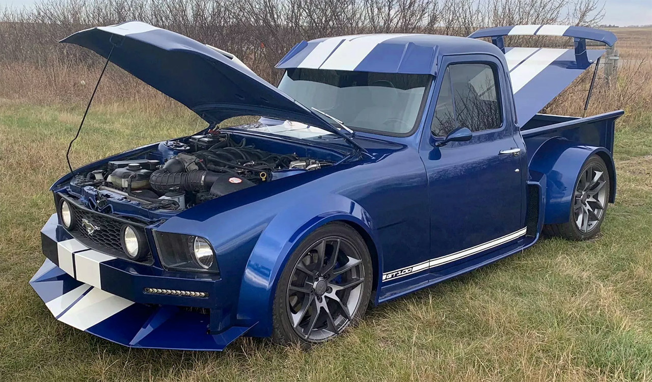 当然了,它并不是简简单单地把第五代福特mustang和福特f-100结合在一