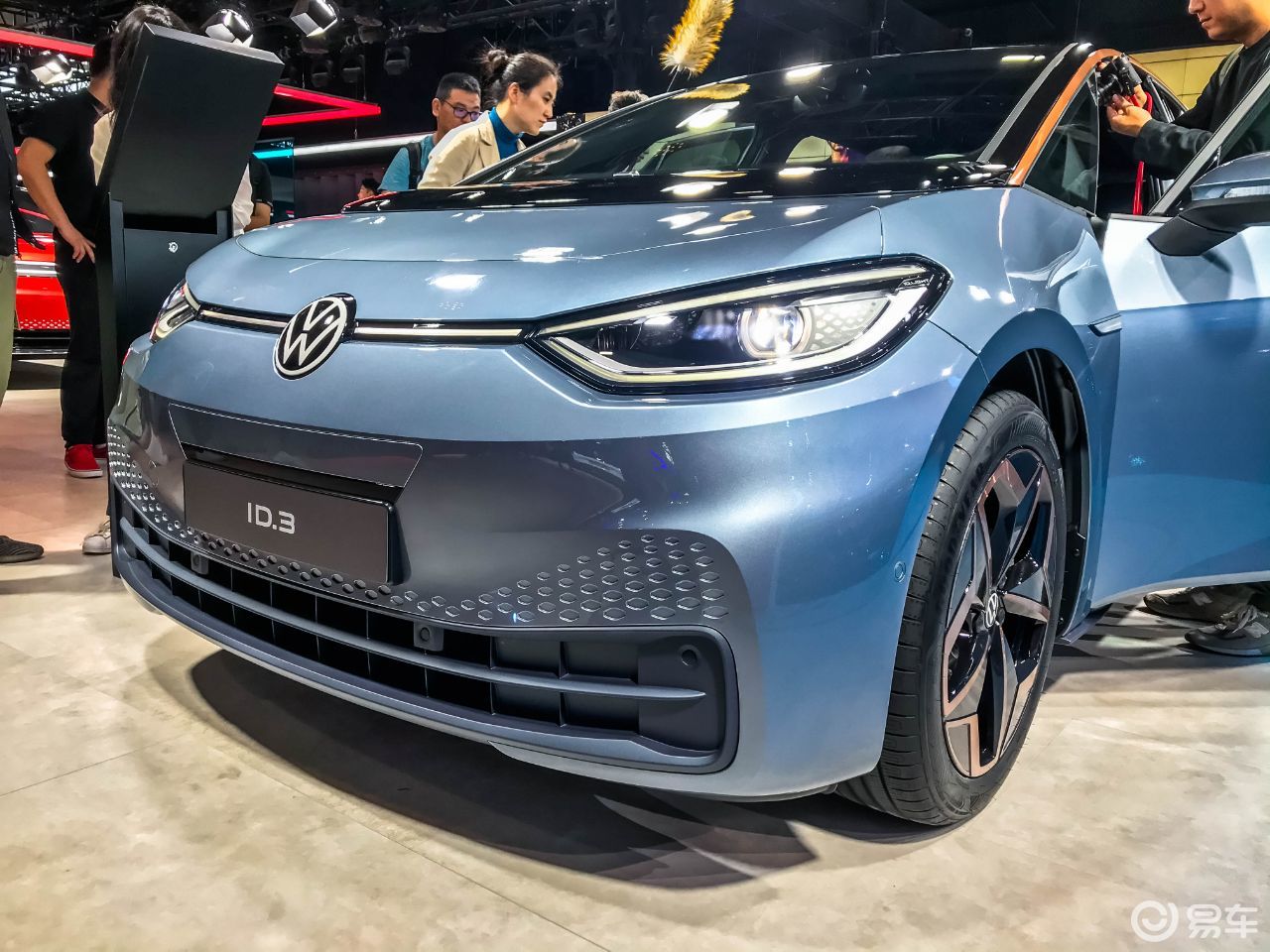 后驱的电动车上汽大众id3发布了