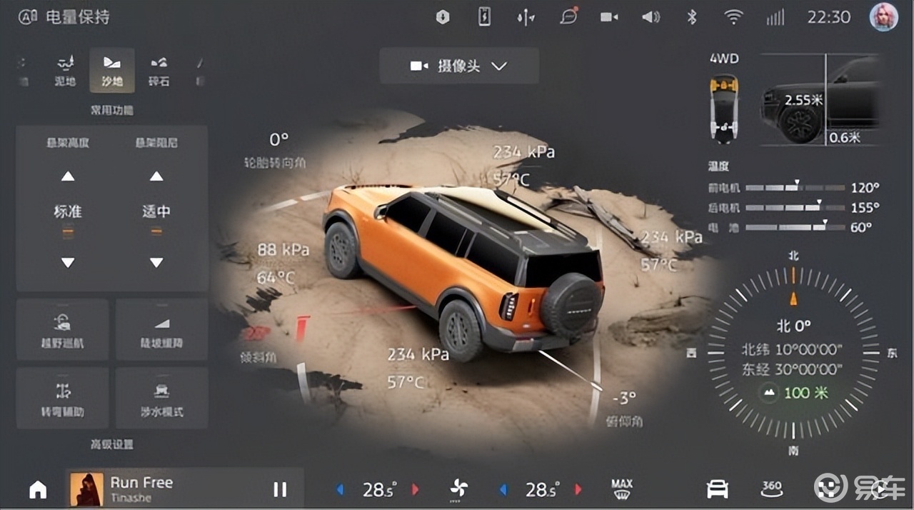 江铃福特智趣烈马亮相,激光雷达+四驱+纯电/增程双动力