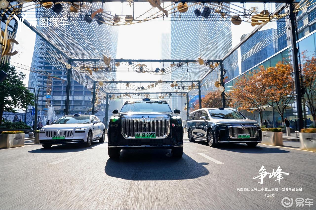 岚图新时代全尺寸旗舰SUV岚图泰山杭州上市