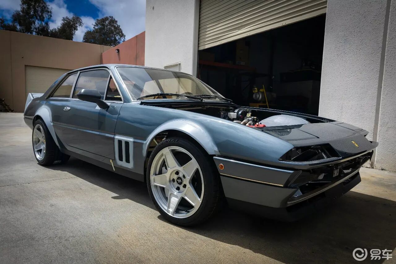 200万美元爆改法拉利412!塞进812 V12+手动挡