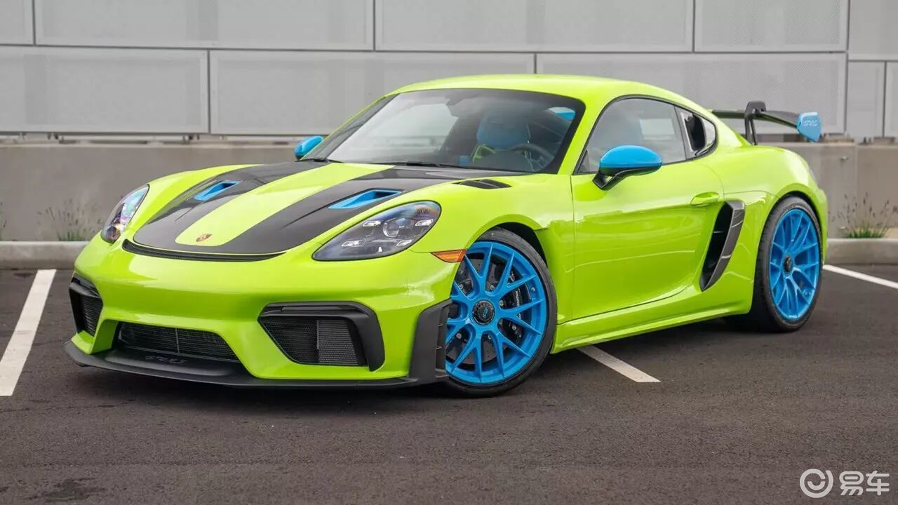 玩具车既视感！保时捷GT4 RS绿蓝撞色辣眼睛