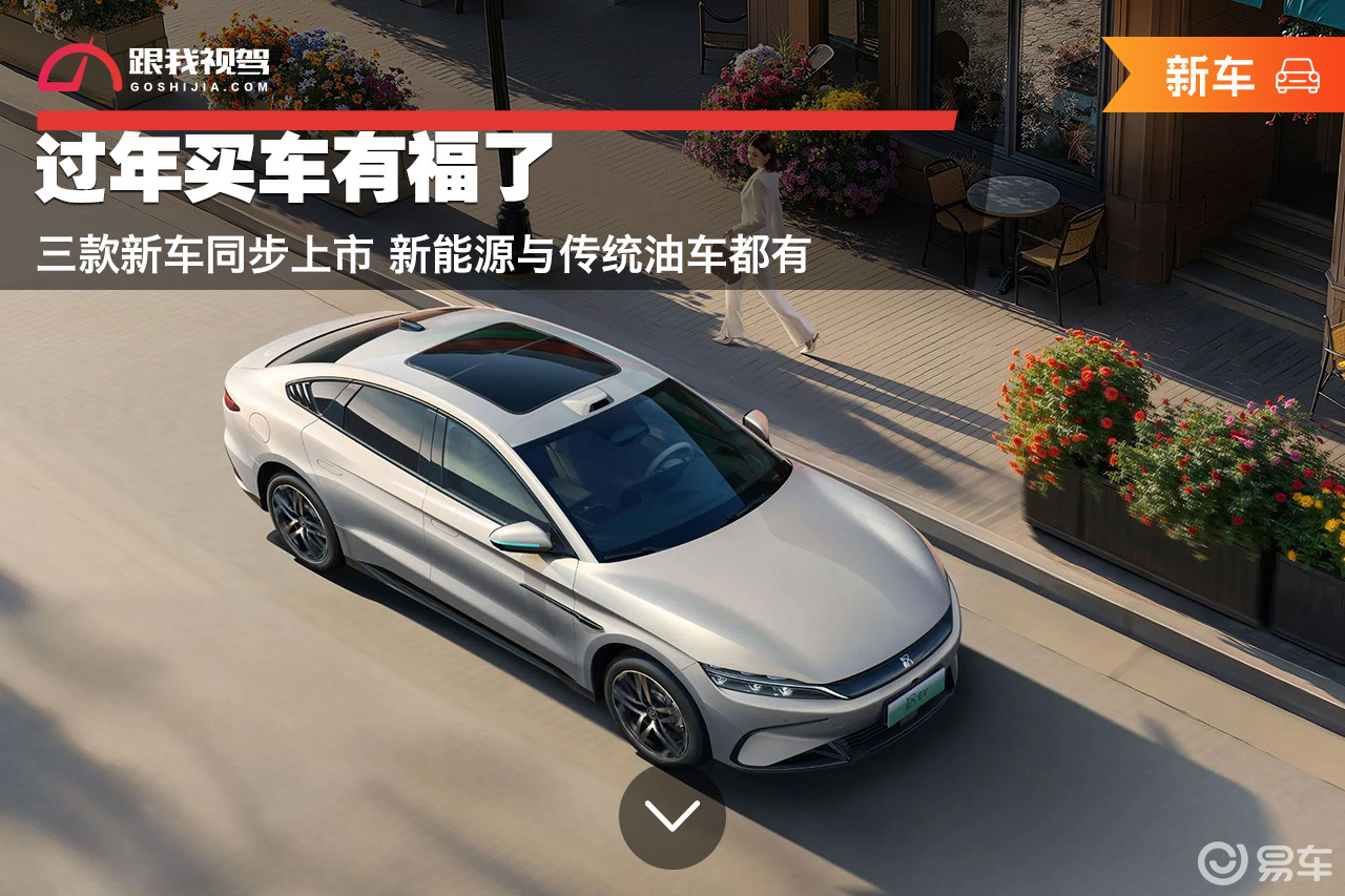 过年买车有福了 三款新车同步上市 新能源与传统油车都有