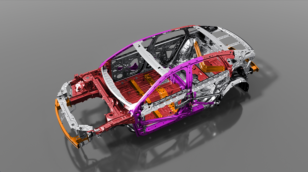 吉利银河l6白车身