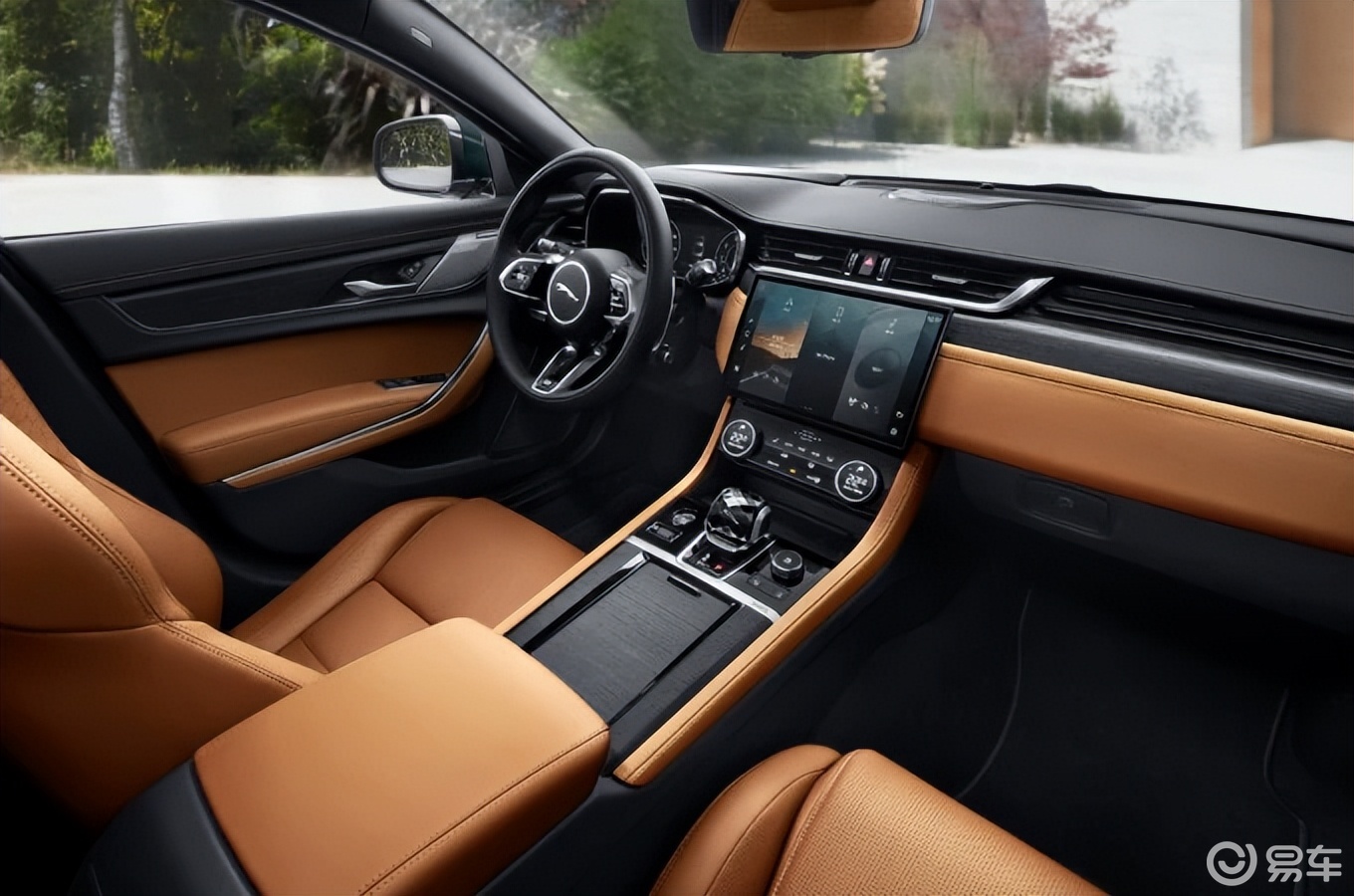 捷豹xfl大灯-保险杠-中控台-易车