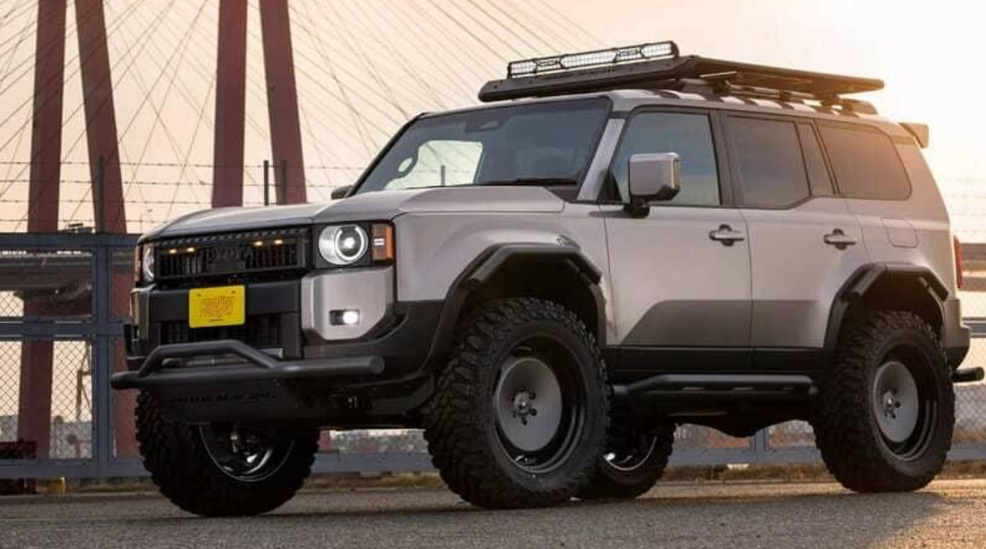 丰田越野车气势更胜奔驰G63