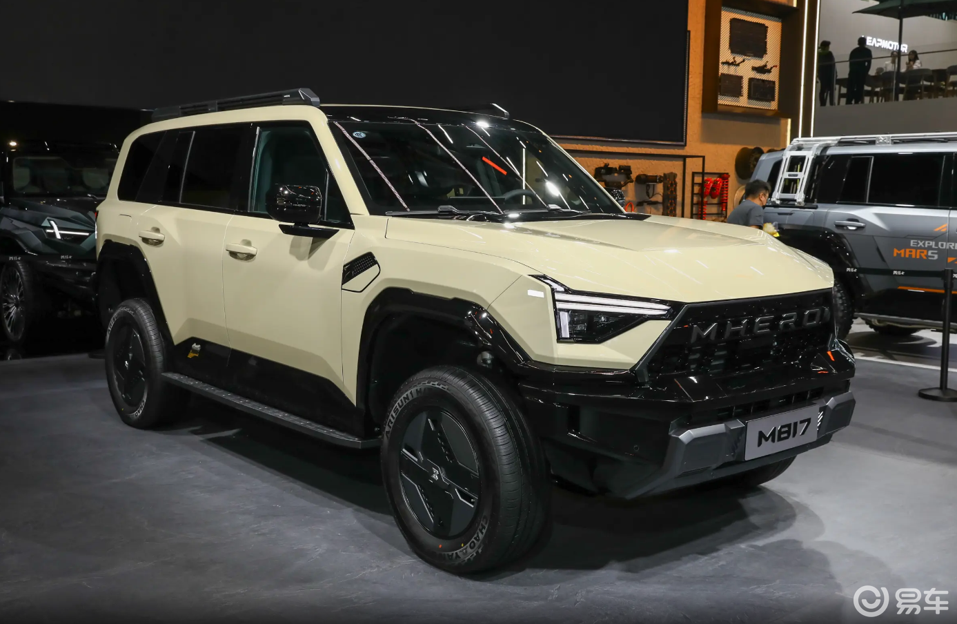 广州车展:猛士M817拉低门槛,但砍掉智驾空悬