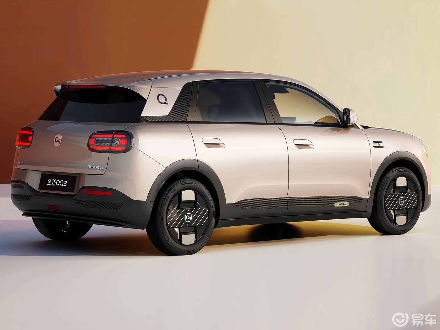 这能接受吗？全新奇瑞QQ3 EV预售6.892万元起