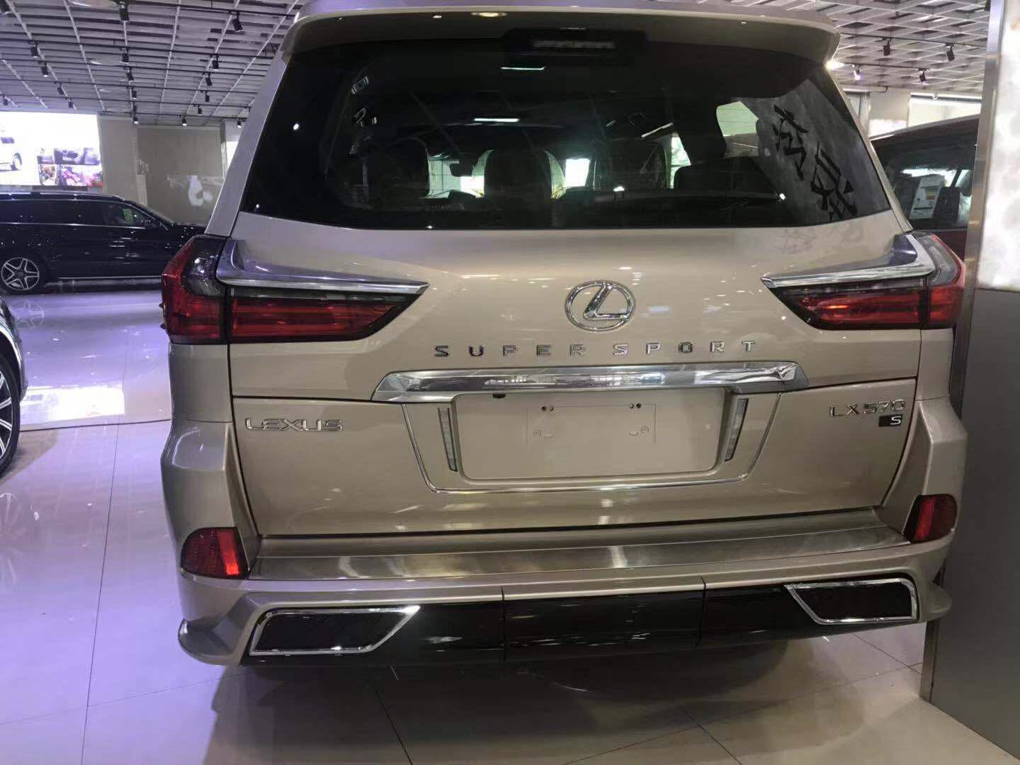 20款雷克萨斯lx570中东版超级运动顶配金色外观_易车