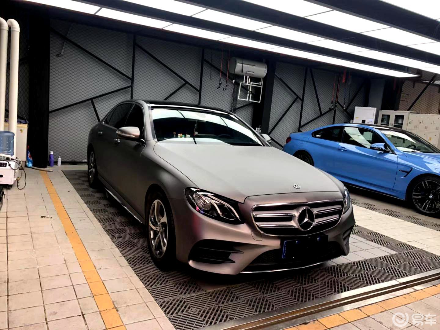 说真的改色的奔驰e300不光能让我业务还能交朋友