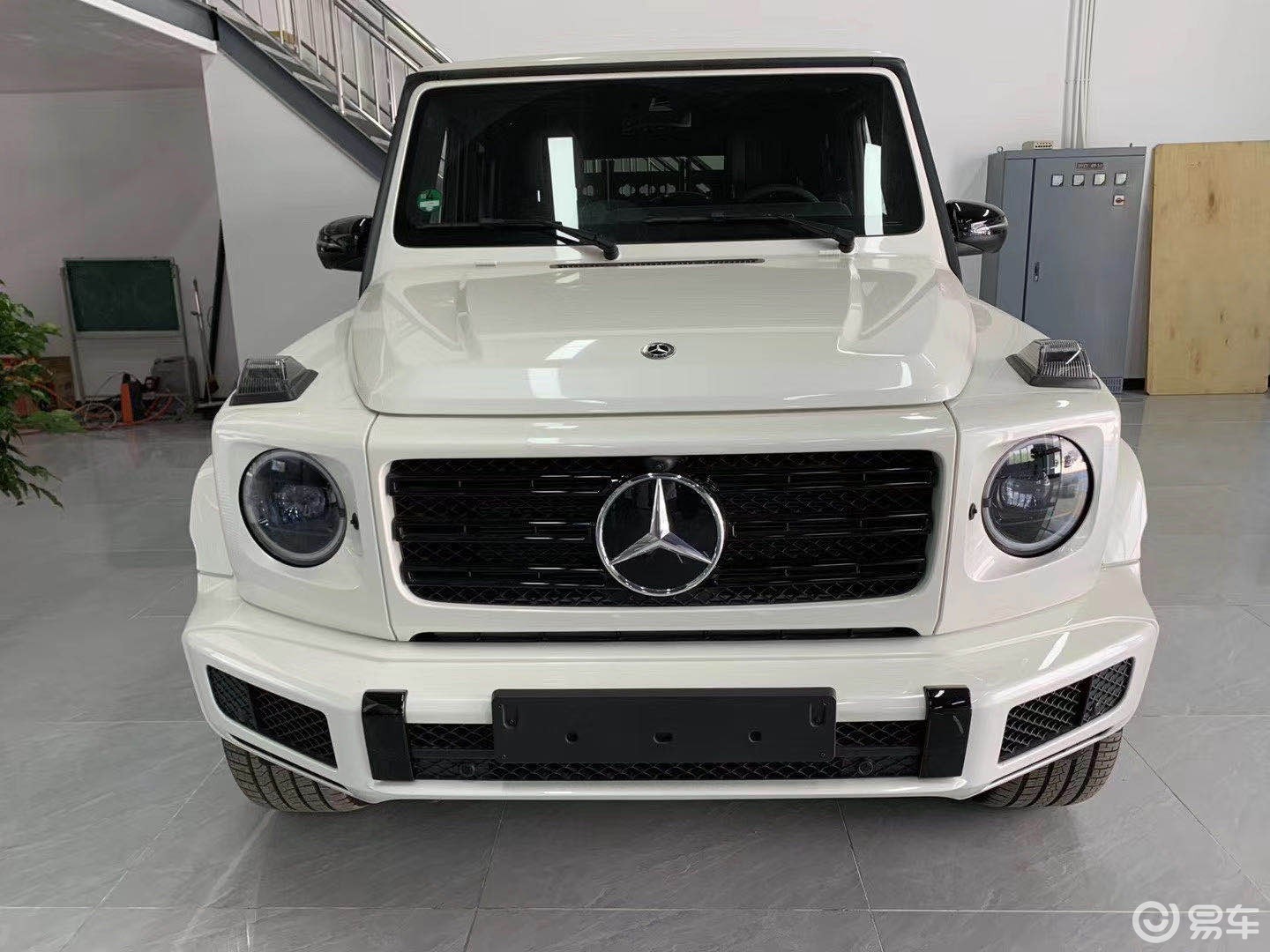 方盒子造型硬朗的线条2020款平行进口奔驰g500