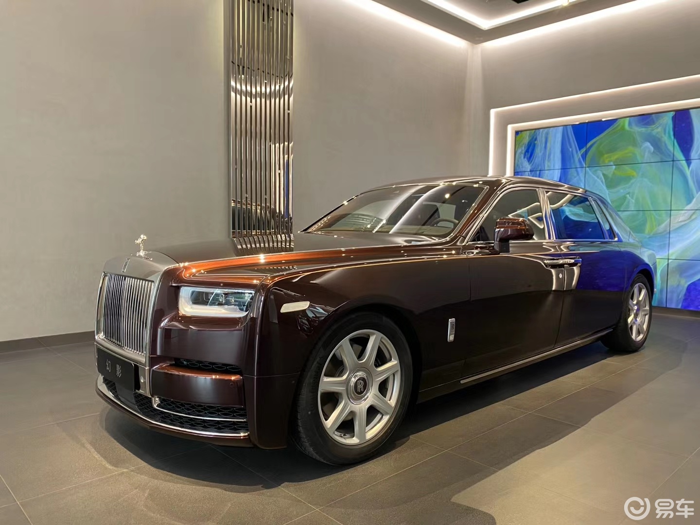 20款劳斯莱斯幻影,奢华顶级豪车,车中王boss座驾