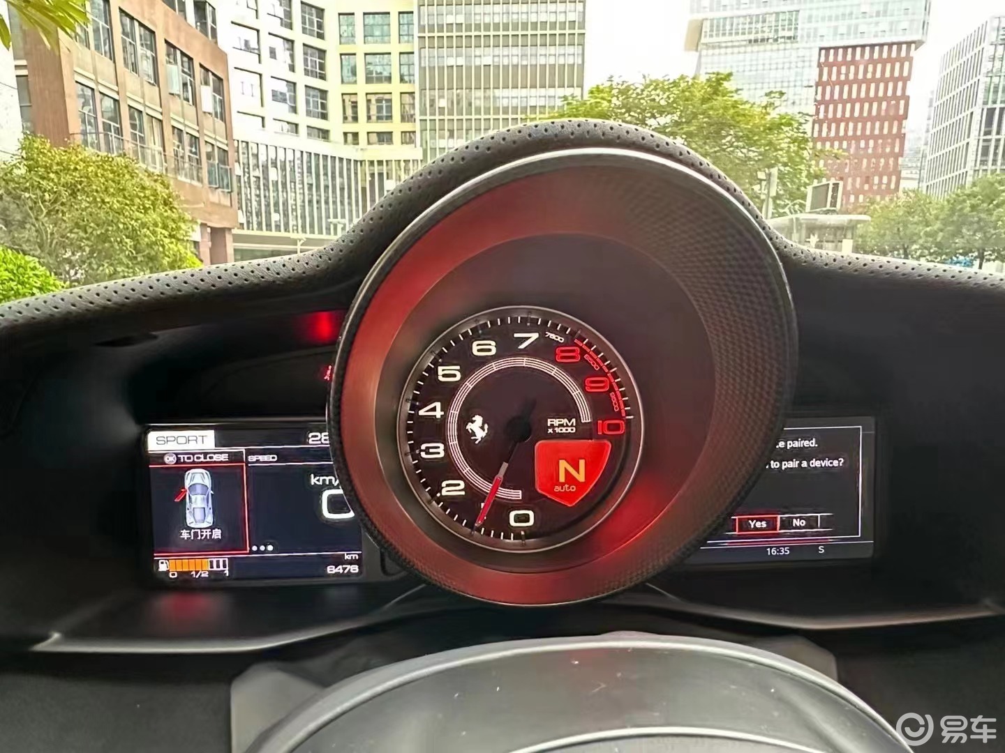 法拉利488pista官方百公里加速时间也仅为2.85s_易车