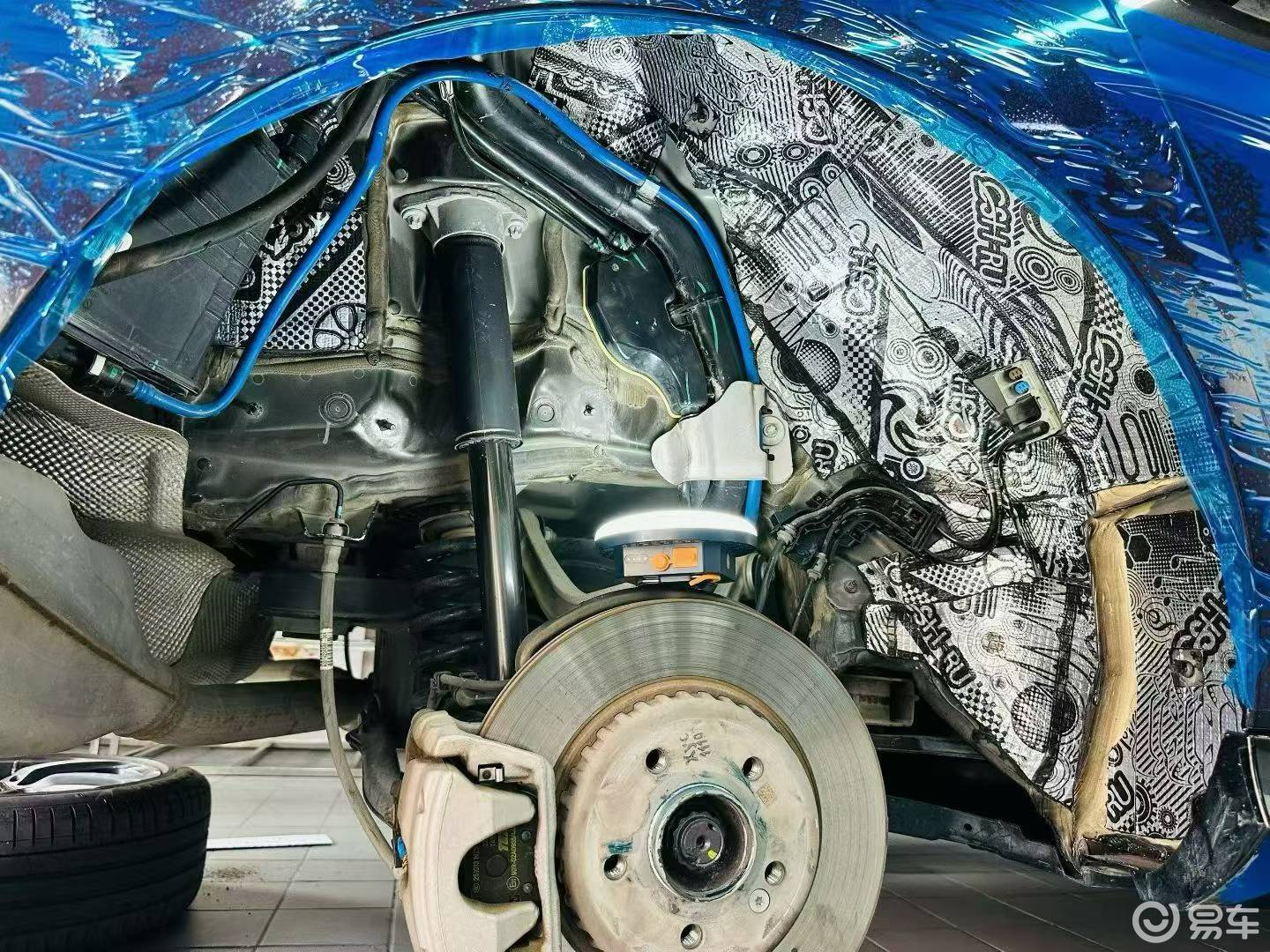 奔驰E300隔音实录——原来我的车可以安静成这样