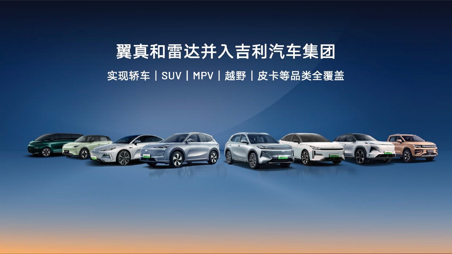 2025年吉利银河将推5款新车,挑战百万销量_易车