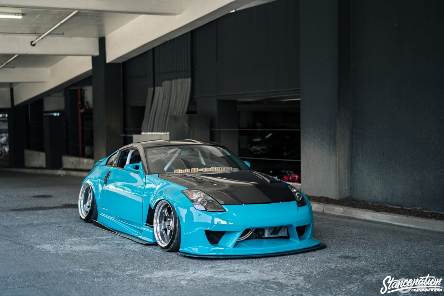 凯尔哈珀和他的日产350z真正的改装车爱好者