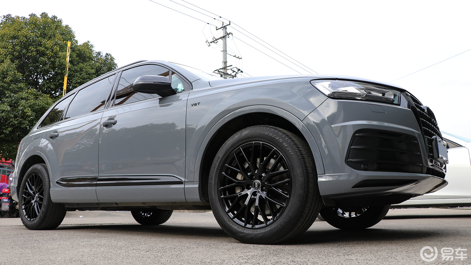 奥迪q7轮毂改黑-电镀黑和烤漆黑你更喜欢哪种