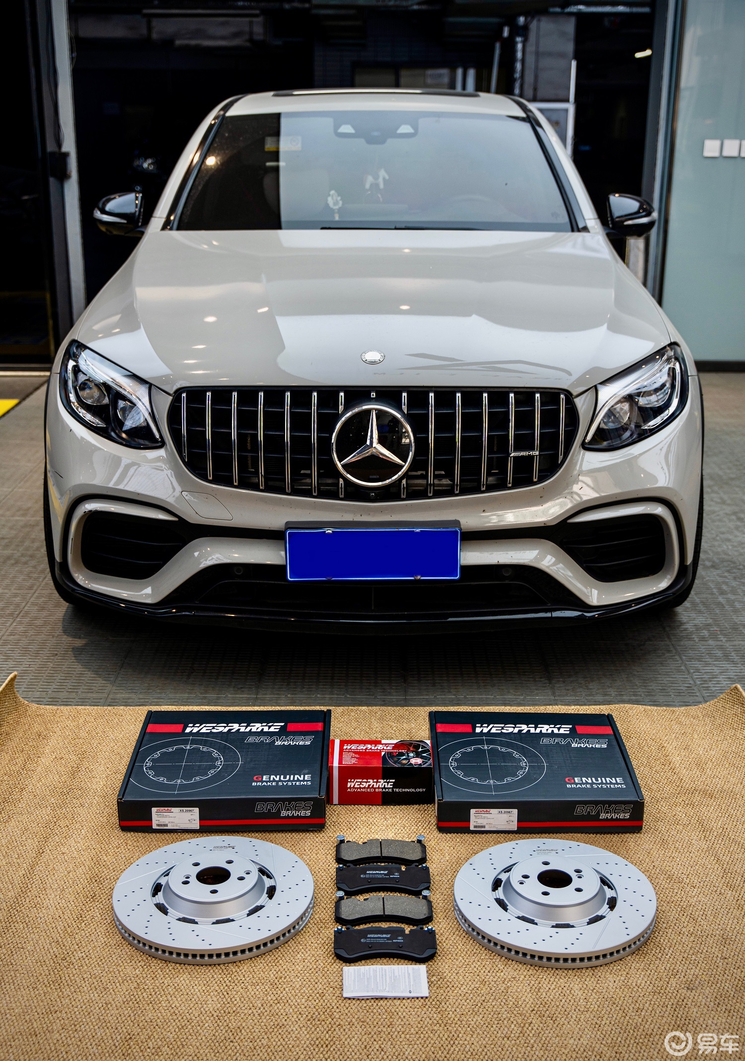 威斯派克刹车盘 奔驰AMG GLC63 Coupe刹车片