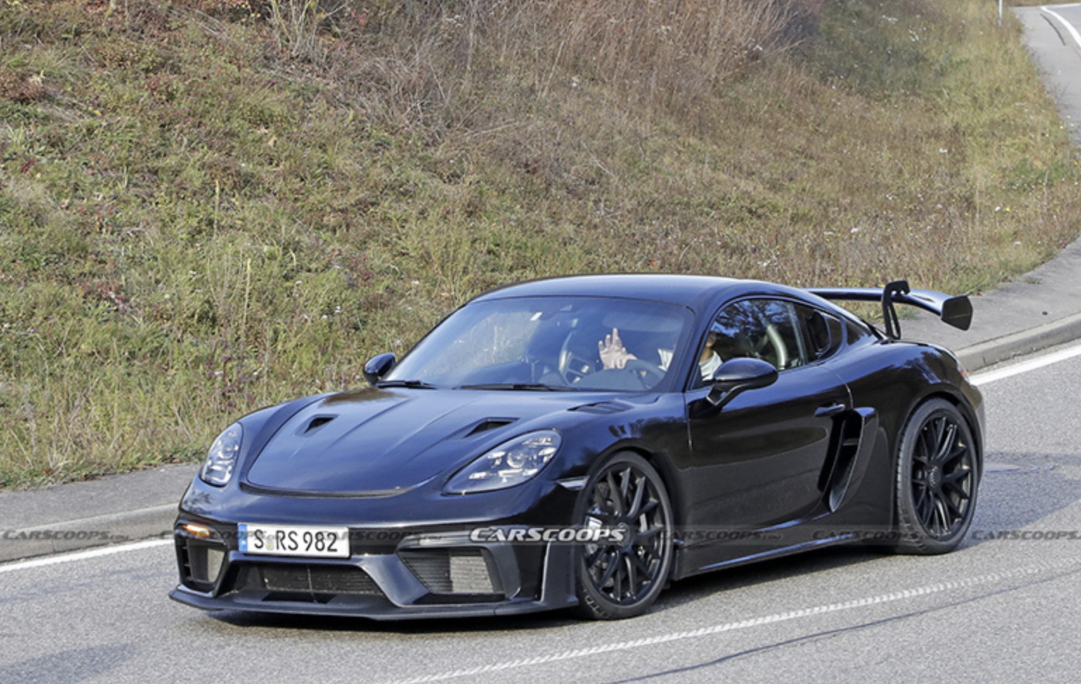 保时捷718 cayman gt4 rs曝光