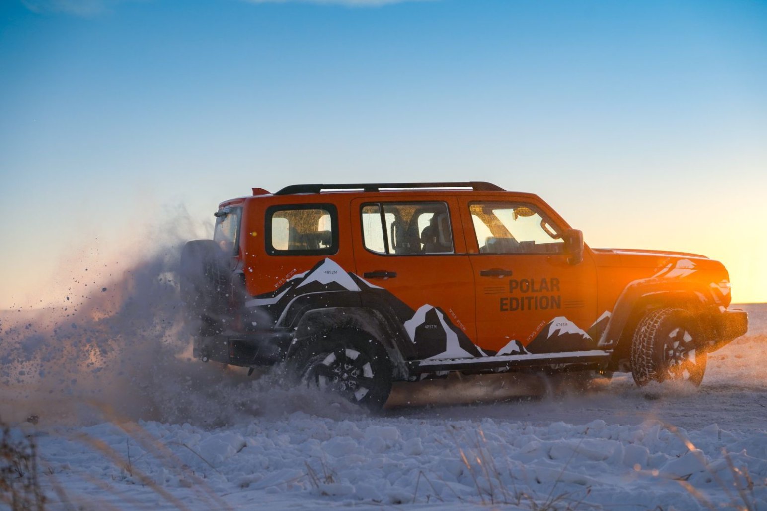 坦克300极地版上市,极地装备全标配,起售价22.68万