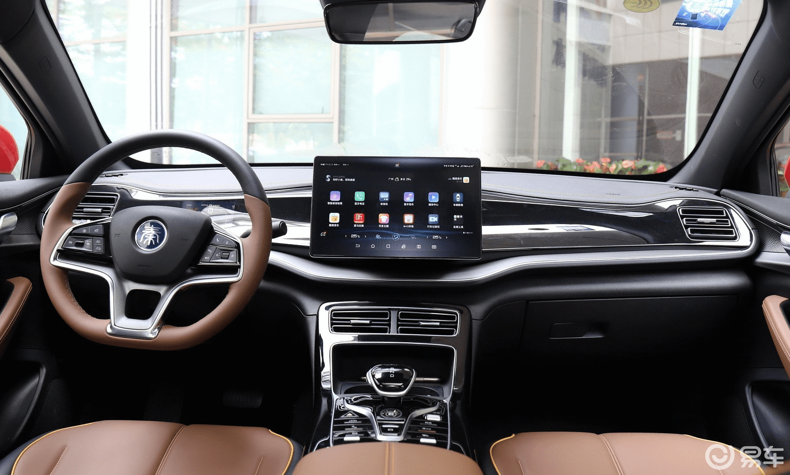 秦plus新能源内饰-停车-动力-易车