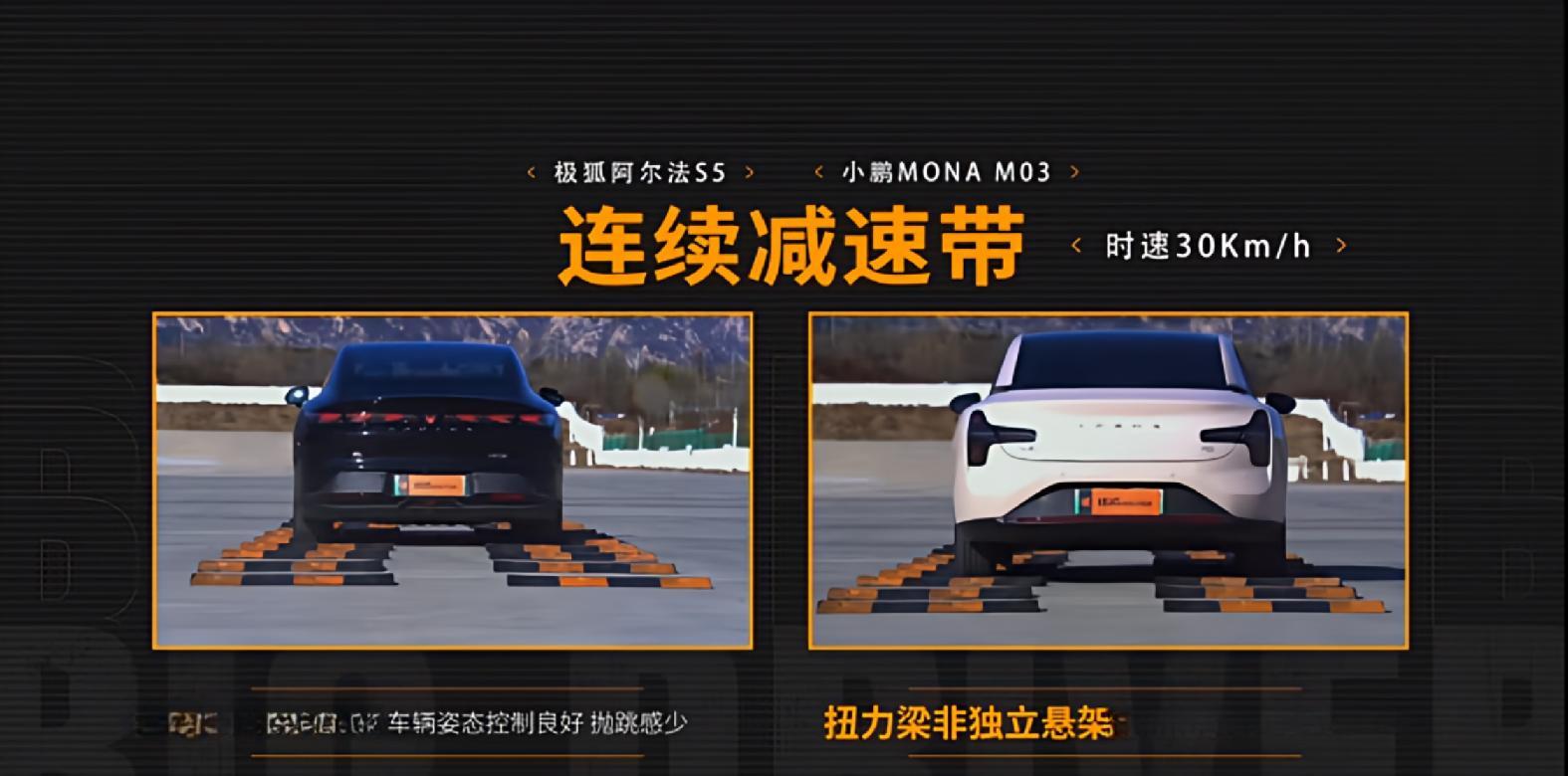 深度拆解极狐阿尔法S5、小鹏MONA M03底盘悬架之异