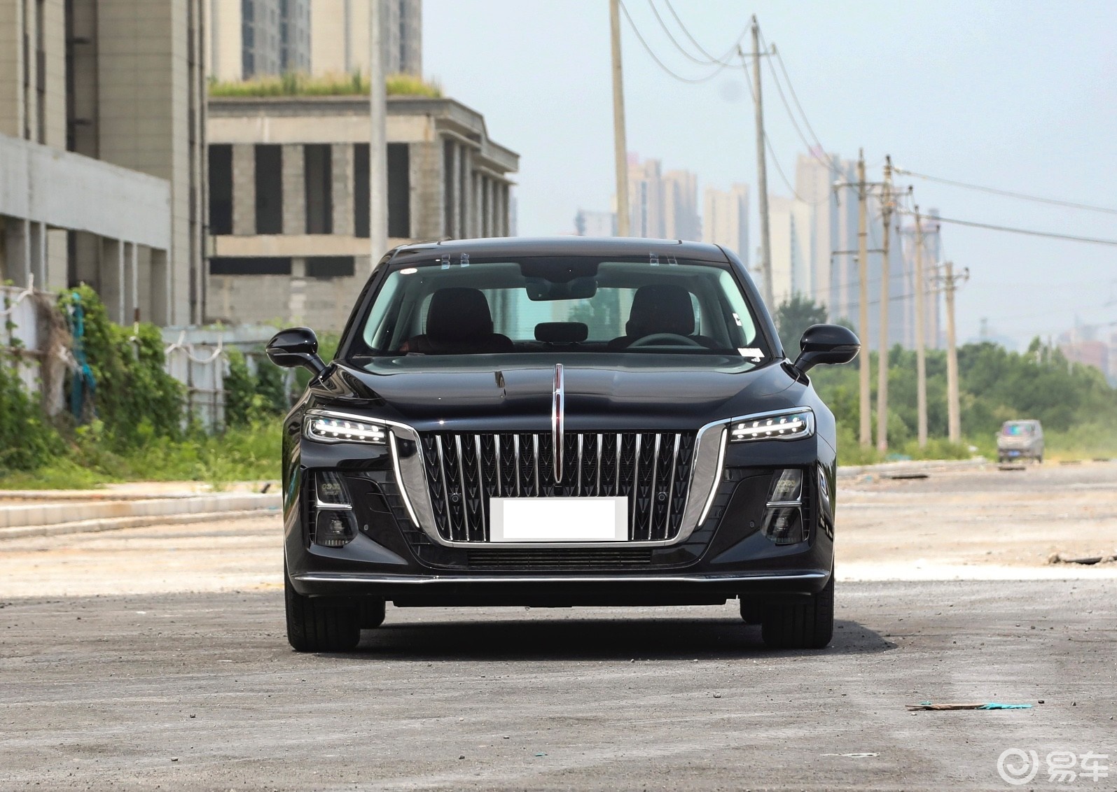 红旗h5大灯-车身-饰条-易车