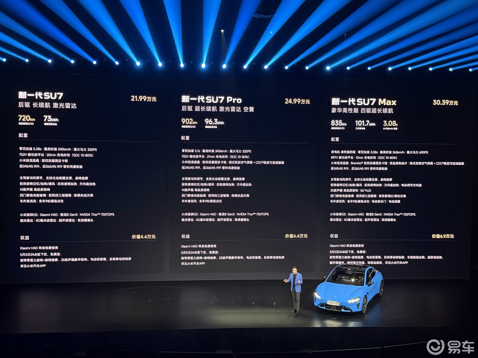 21.99万起！新一代小米SU7上市，雷军说这次交车很快