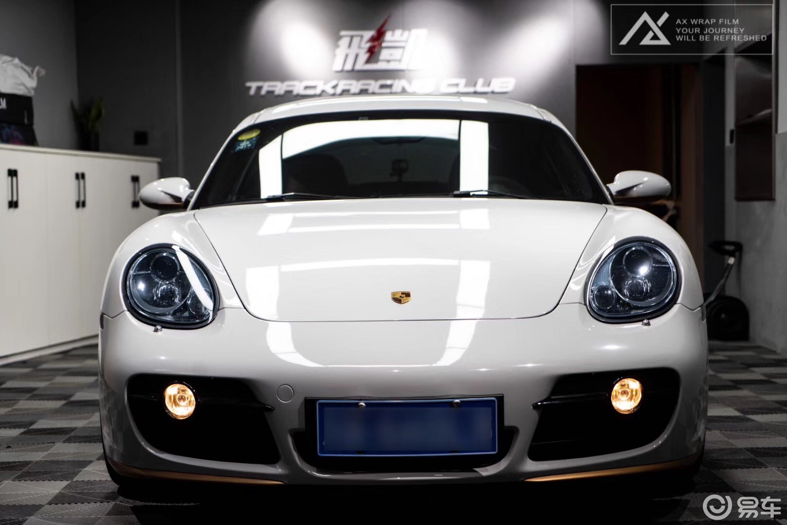 axwarpfilm保时捷曼卡高亮火山灰