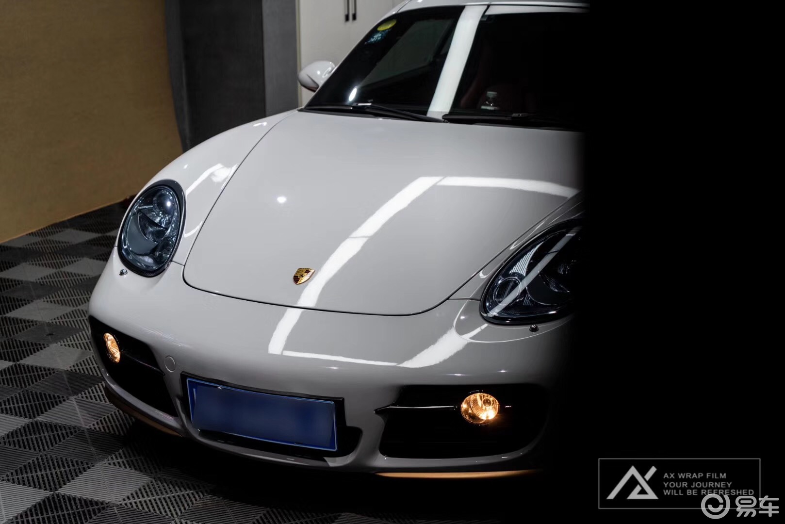 axwarpfilm保时捷曼卡高亮火山灰
