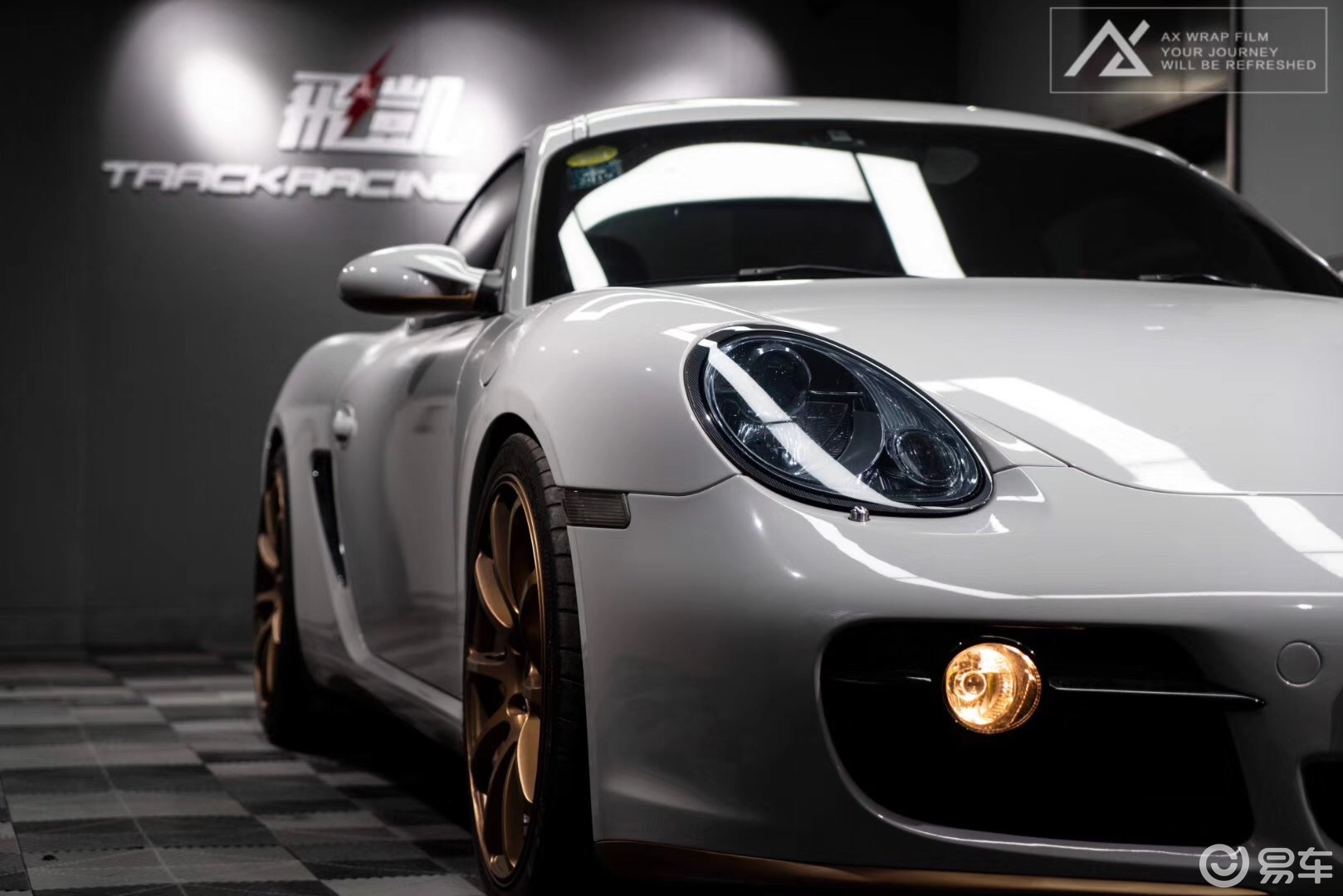 axwarpfilm保时捷曼卡高亮火山灰