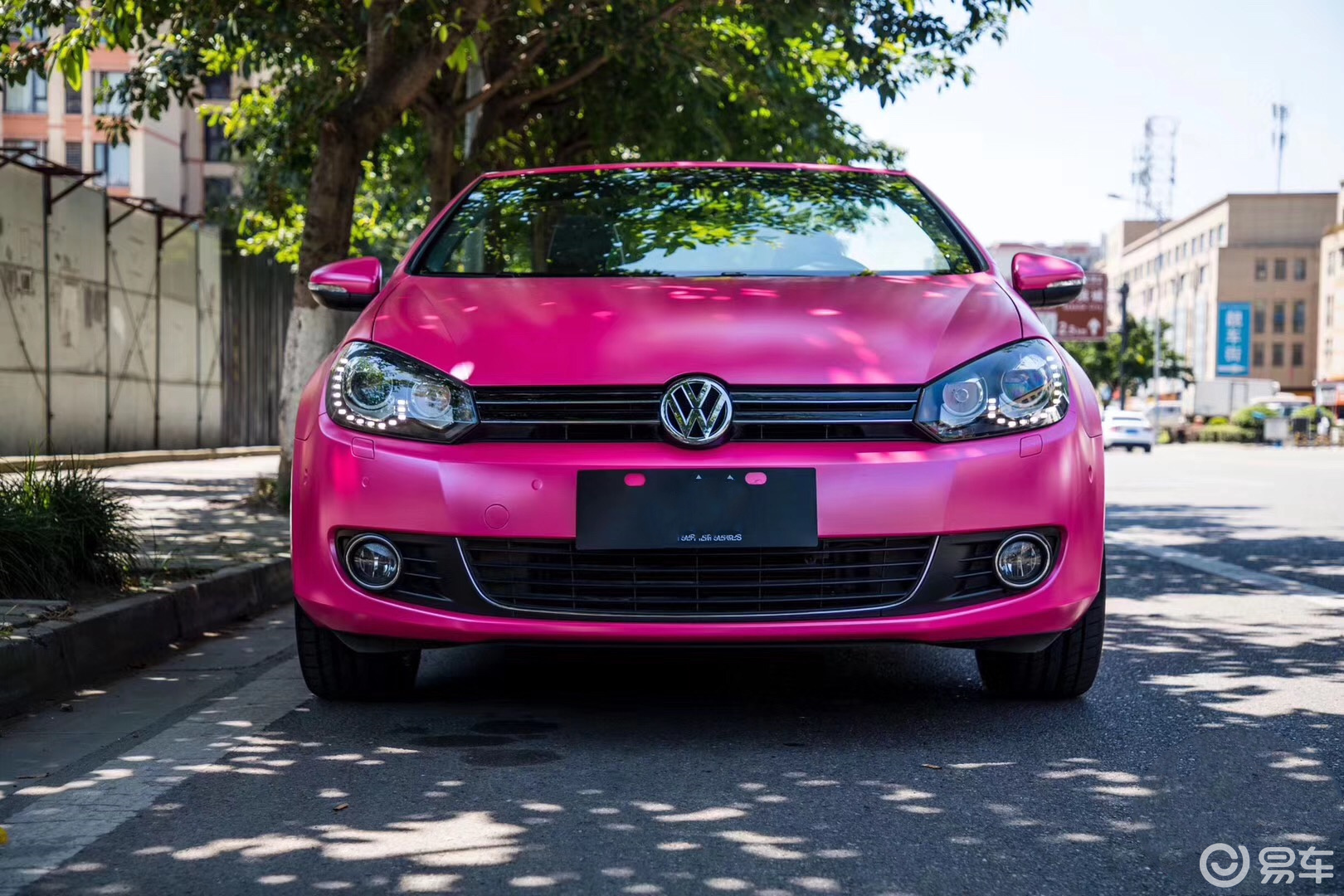 "钢炮王"大众高尔夫的改色之旅