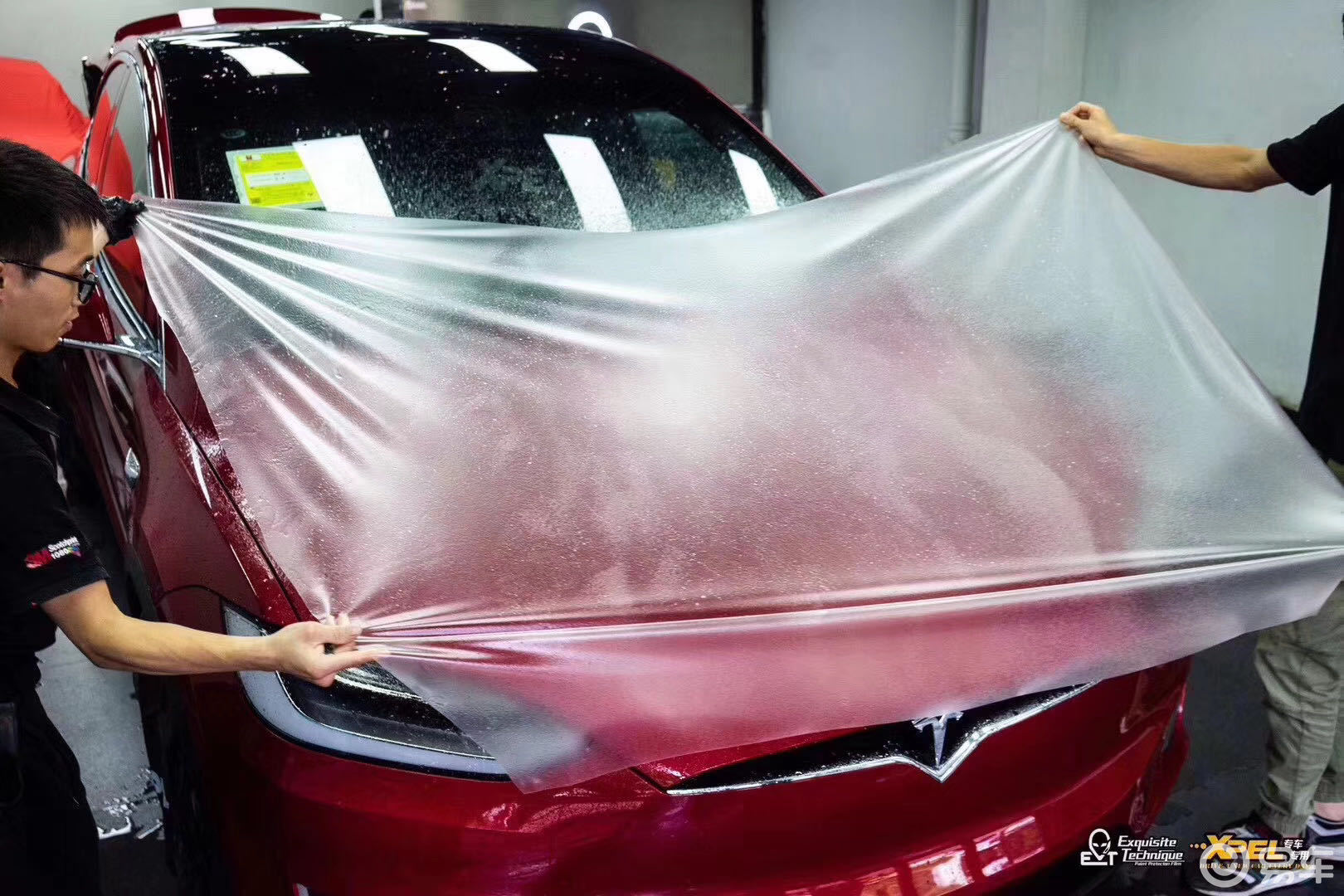 【厦门xpel·睿择】特斯拉x装贴xpel哑光隐形车衣