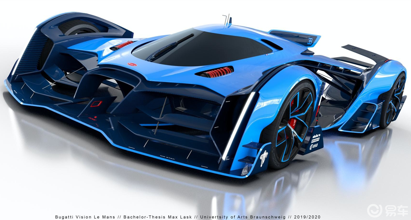 来自未来的布加迪布加迪visionlemans曝光