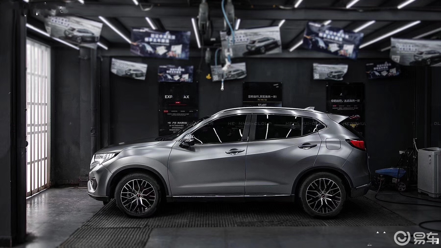 讴歌cdx改色电光银钛灰 成色满满 质感爆棚