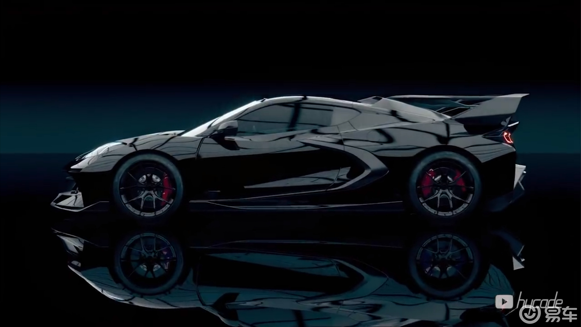 科尔维特c8 超跑级改装,帅爆