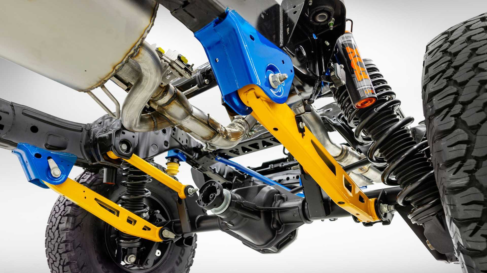 动力部分,福特broncoraptor将配备3.