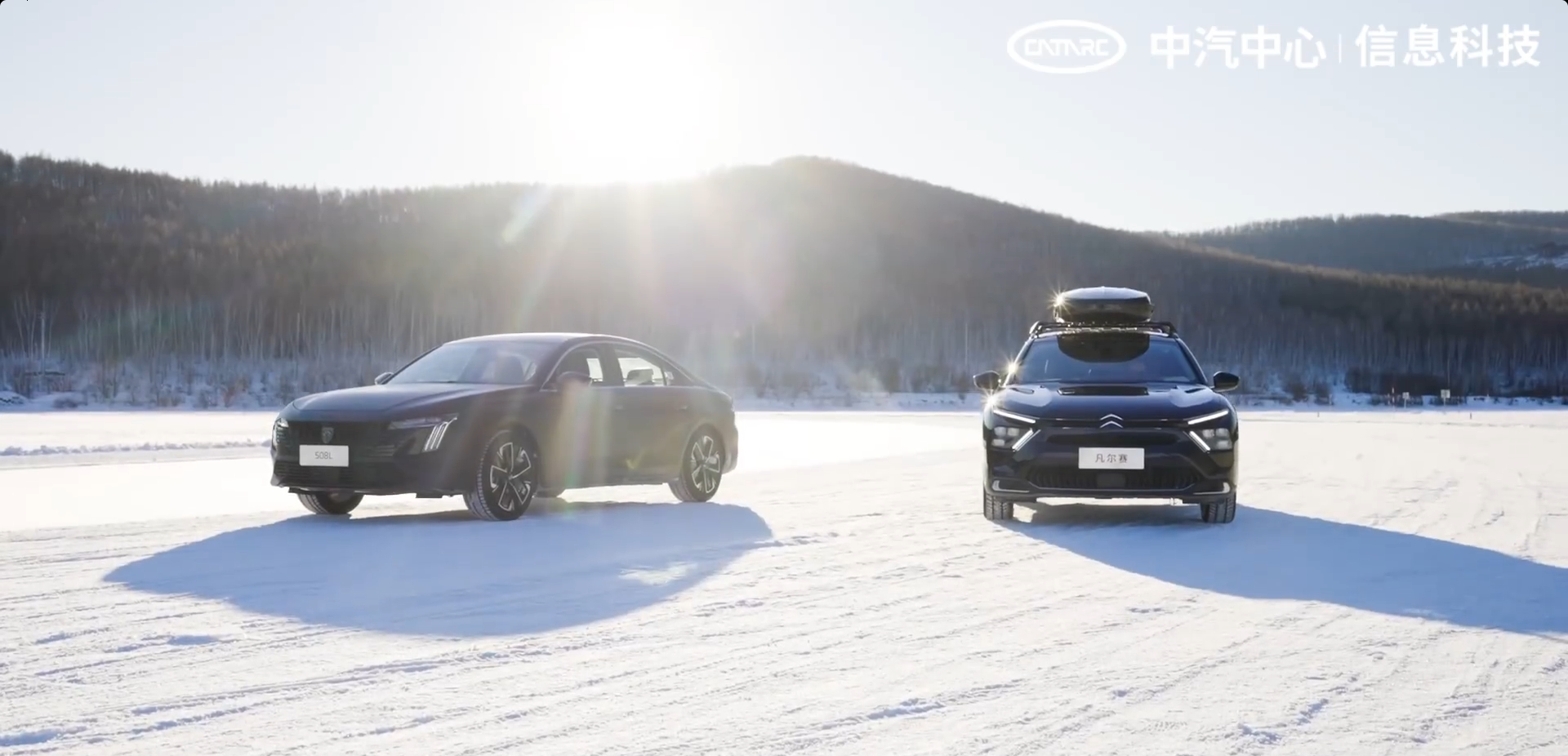 国家队监考！凡尔赛C5X与标致508L极寒驾控安全双优