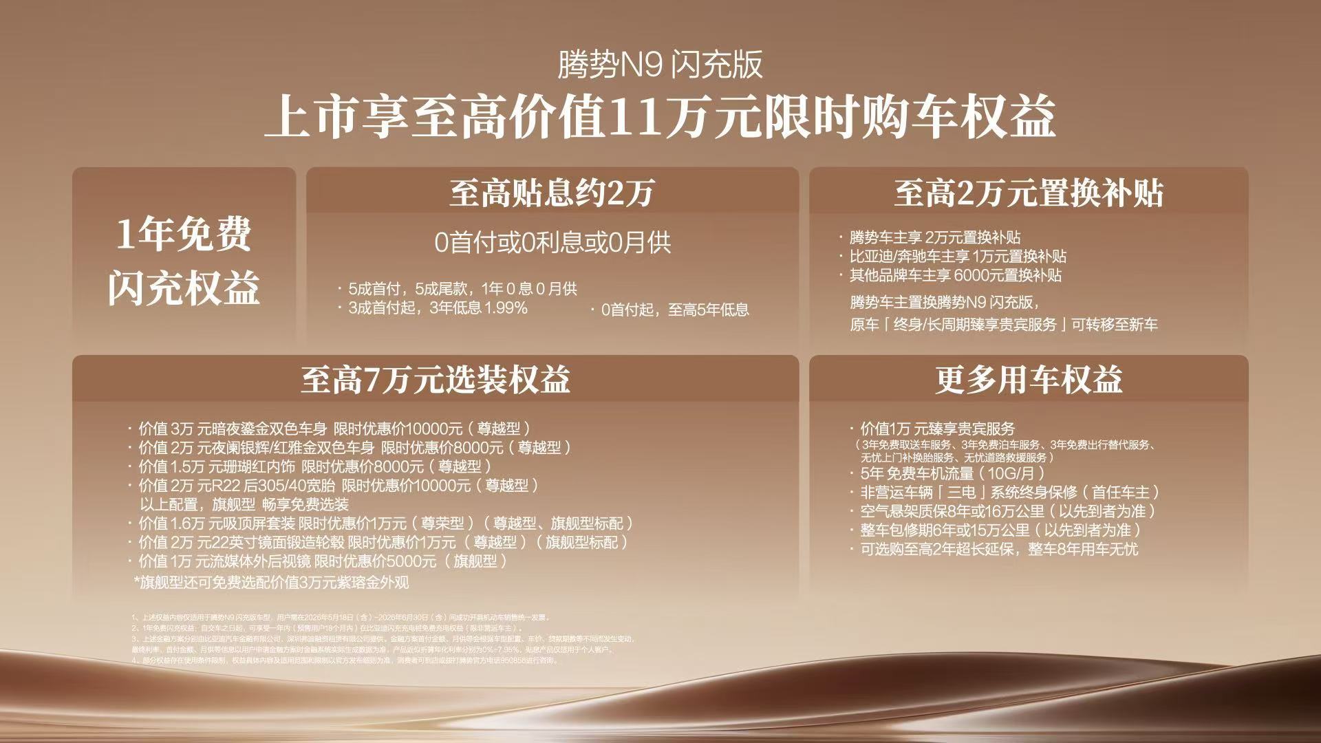 王力宏同款座驾！腾势N9闪充版，颜值安全舒适一步到位
