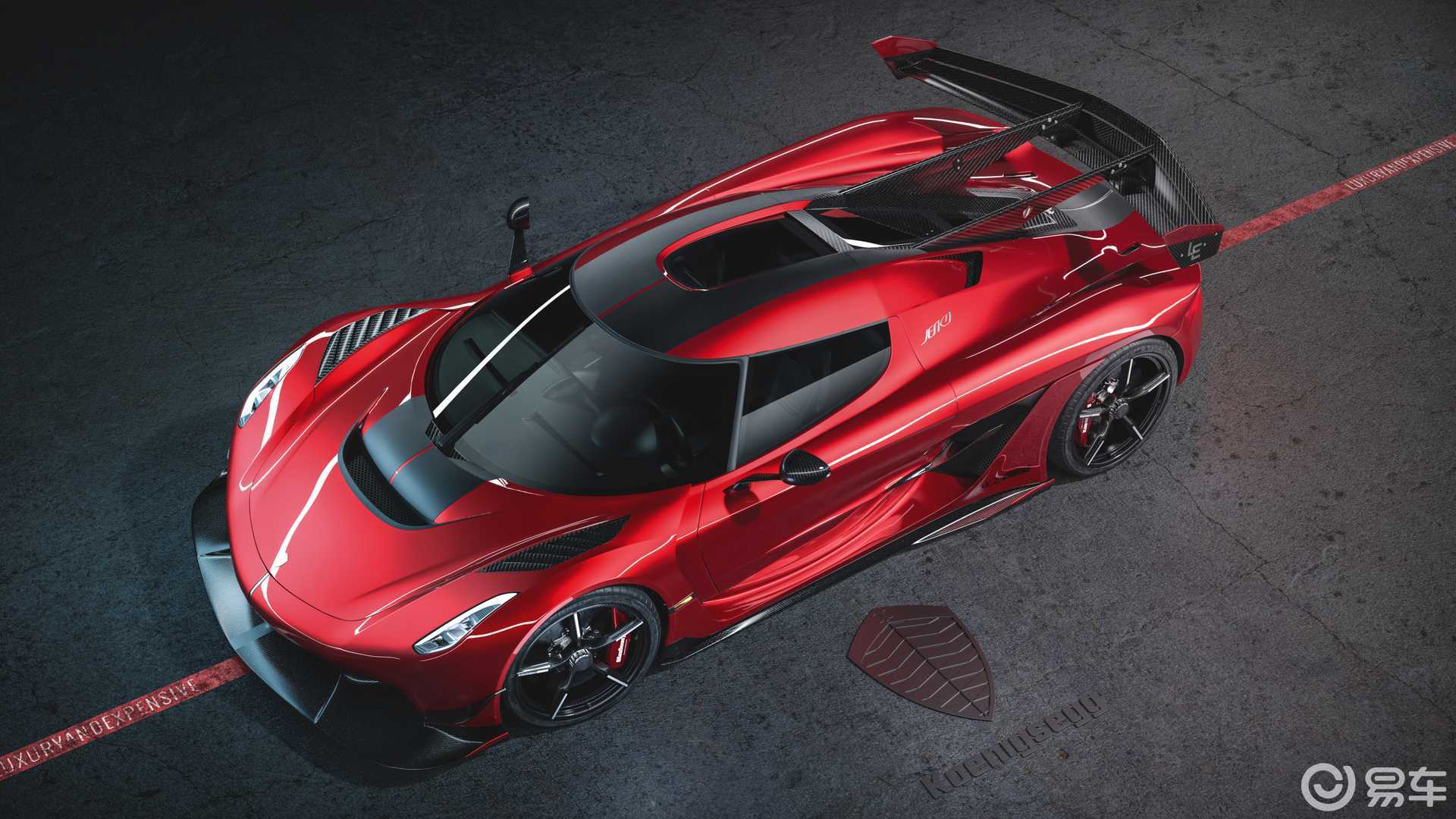 售235万欧元,koenigsegg jesko红樱桃版