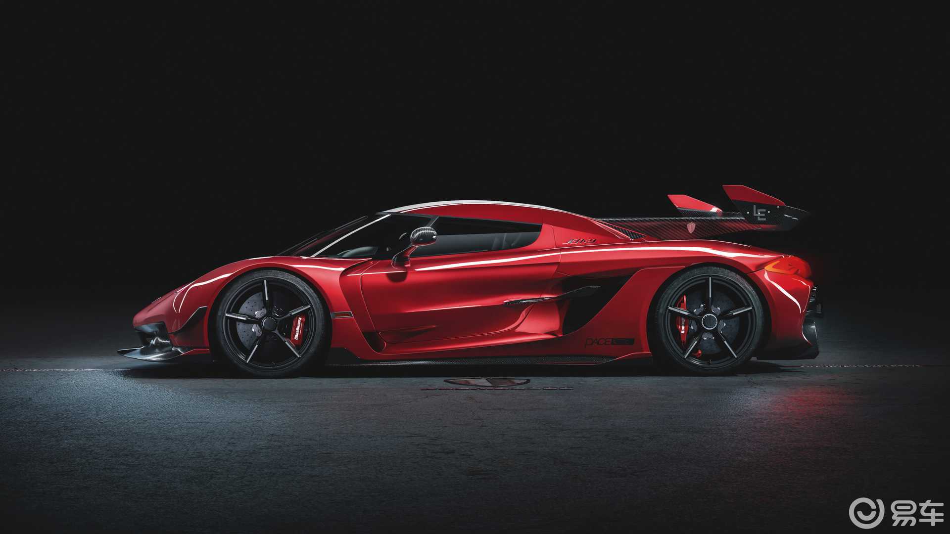 售235万欧元,koenigsegg jesko红樱桃版