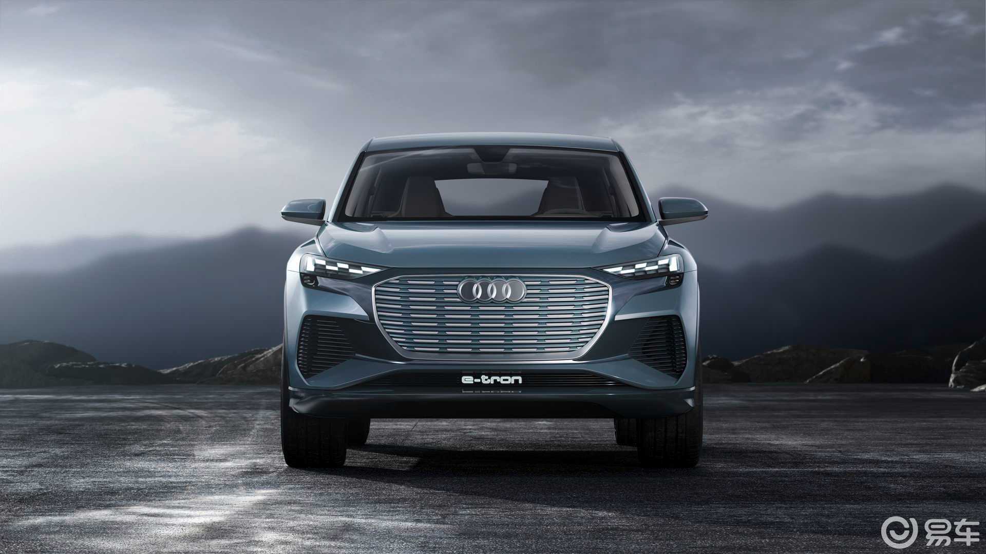 上汽奥迪首款纯电suv q4 e-tron!_易车